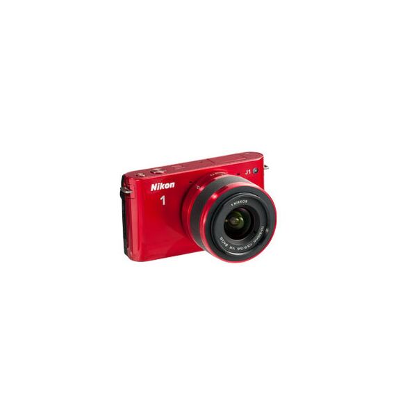 Nikon 1 J1 Two-Lens Wide Angle Kit  Red- image 4