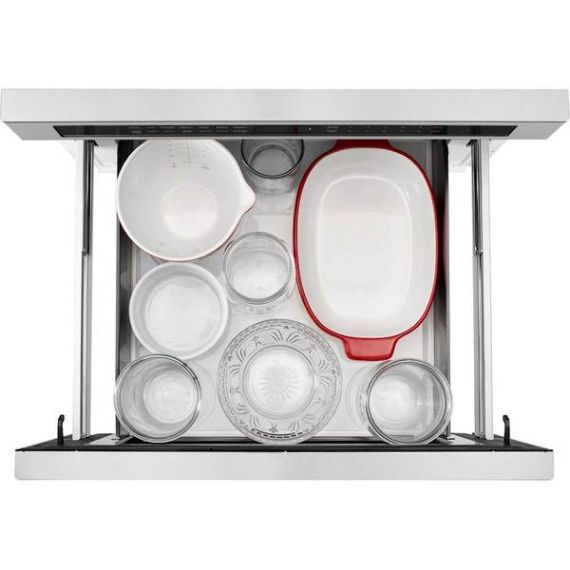 KitchenAid - 24" 1.2 Cu. Ft. Built-In Microwave Drawer - Stainless steel, 12 image